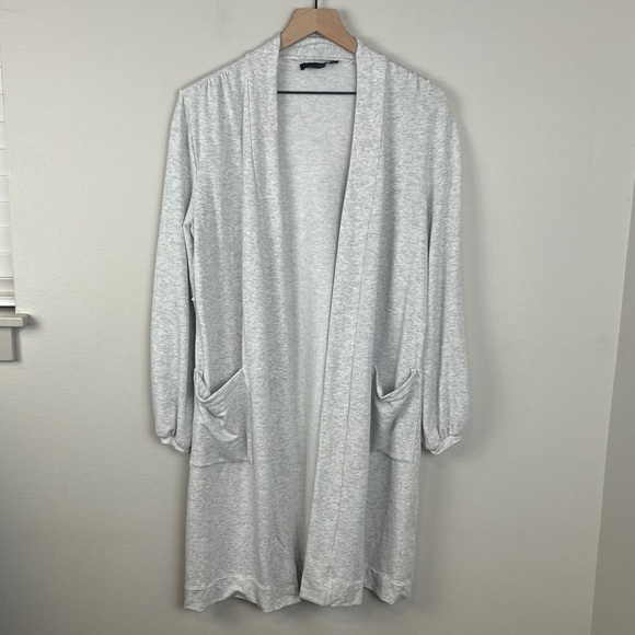 Hatch Maternity Open Front Long Line Cardigan - Picture 2 of 5